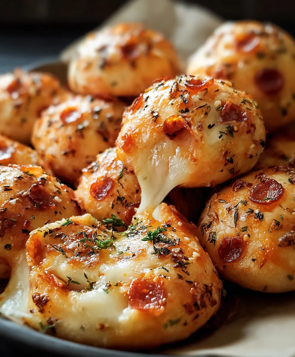 Leckere Pizza-Bällchen: Einfach & Vielseitig