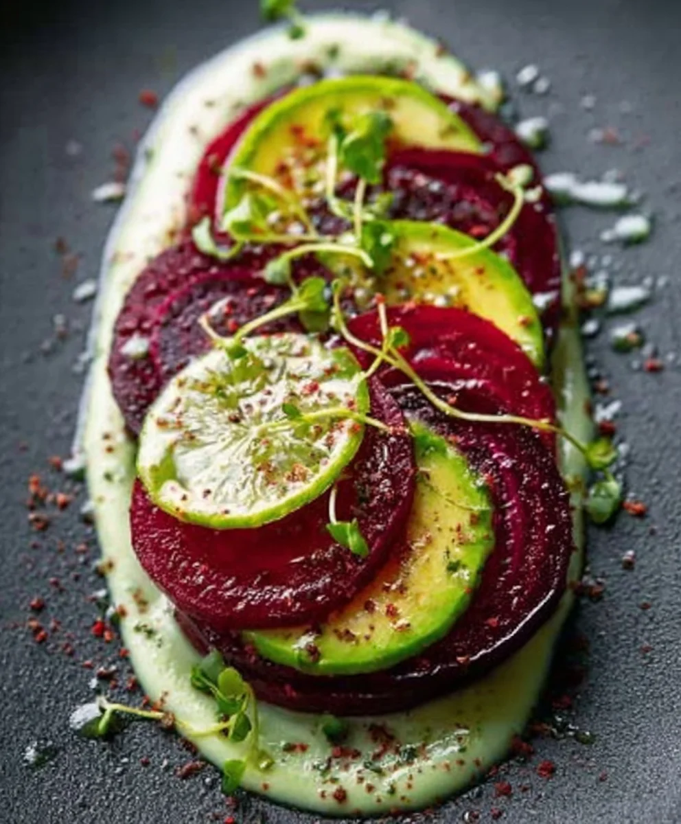 Rote-Bete-Carpaccio & Avocado-Creme: Ultimatives Rezept
