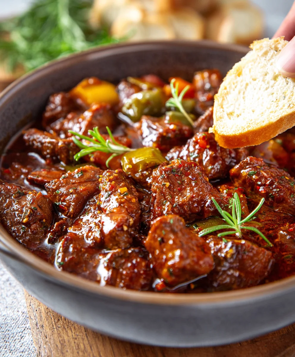 Bester Rindfleisch-Schaschliktopf: zart, würzig, einfach