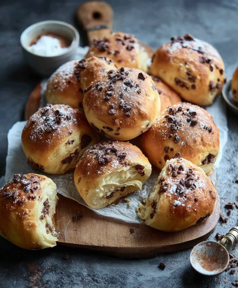 Schnelle Schoko-Brötchen mit Quark | Min Rezept