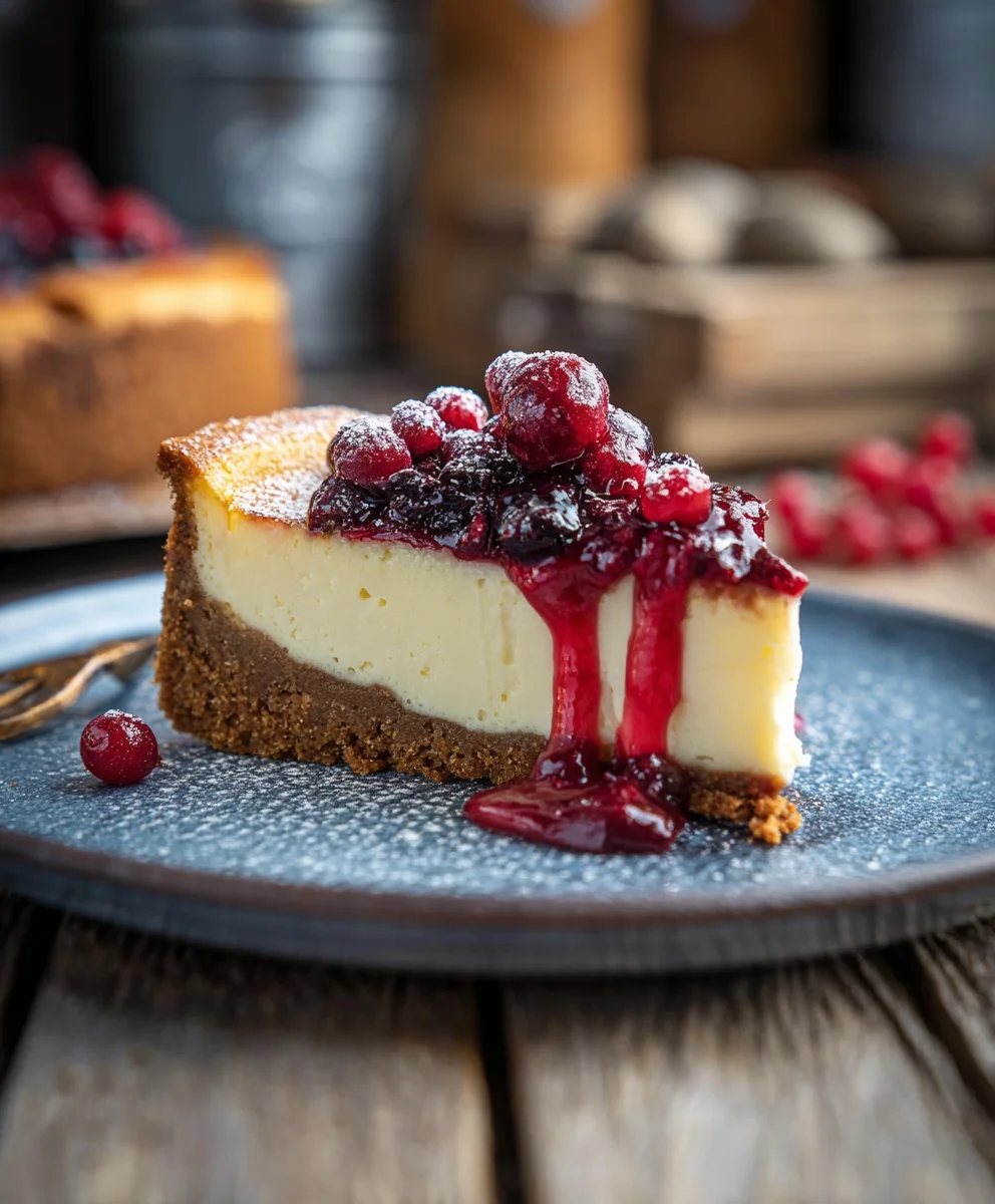 Spekulatius-Käsekuchen: Weihnachtszauber (non-non-alcoholic alternative)