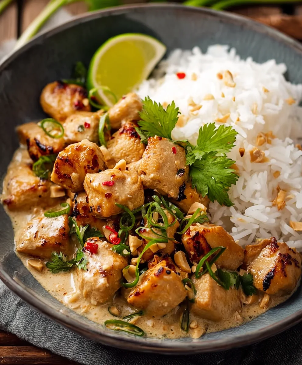 Thai Erdnuss-Rindfleisch: Einfaches & köstliches Rezept!