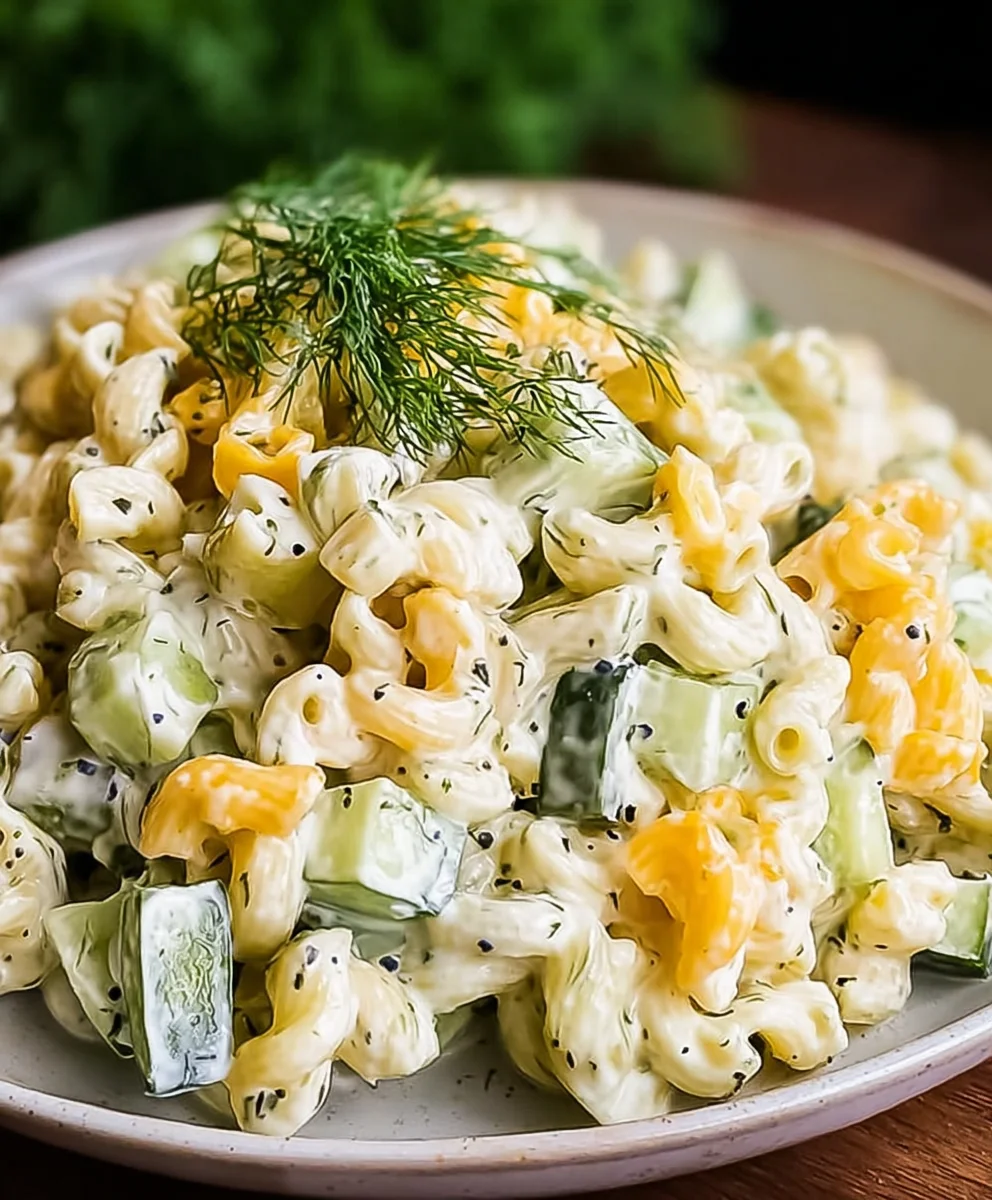 Dillgurken-Pasta-Salat: Erfrischend & Einfach für dein Sommerpicnic