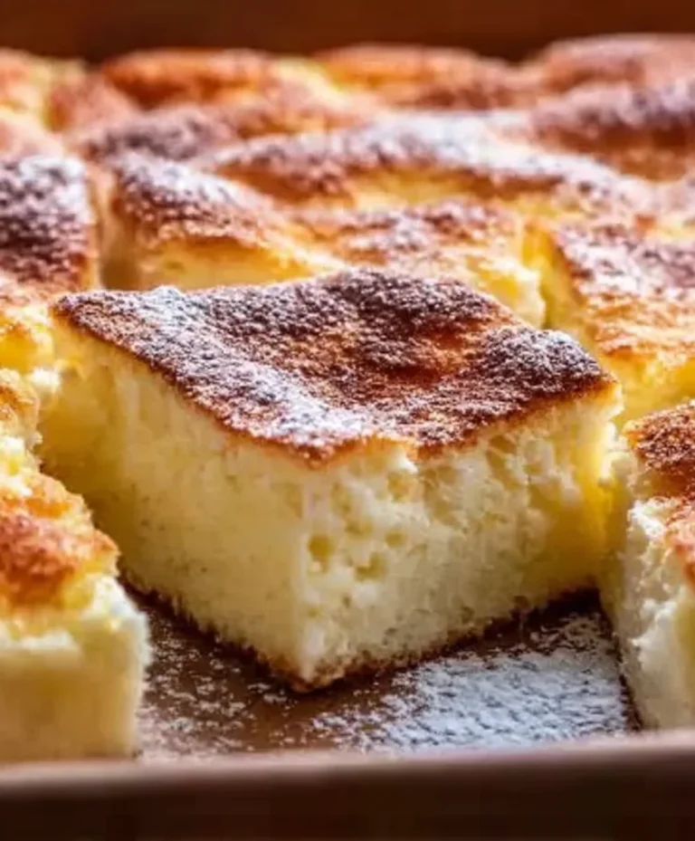 Blech Quarkkuchen: Cremig mit Vanillepudding