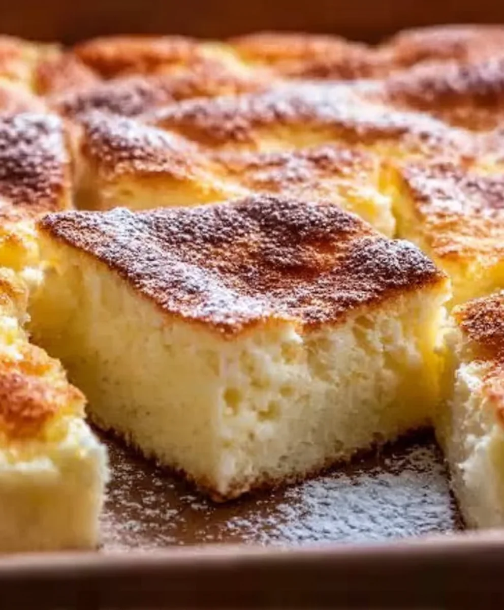 Blech Quarkkuchen: Cremig mit Vanillepudding