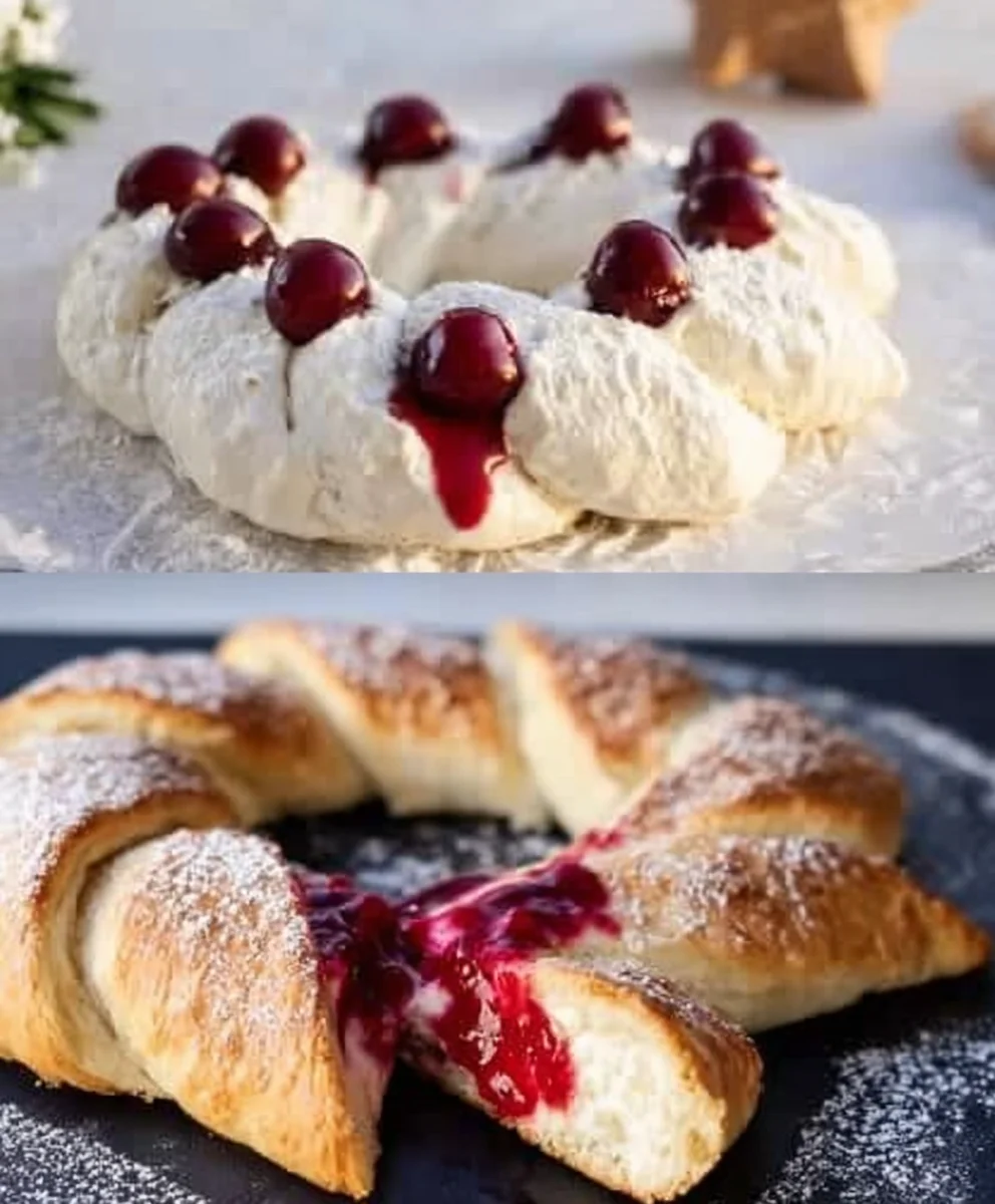 Kirsch Extract-Frischkäse Kranz: Köstlich & schnell!